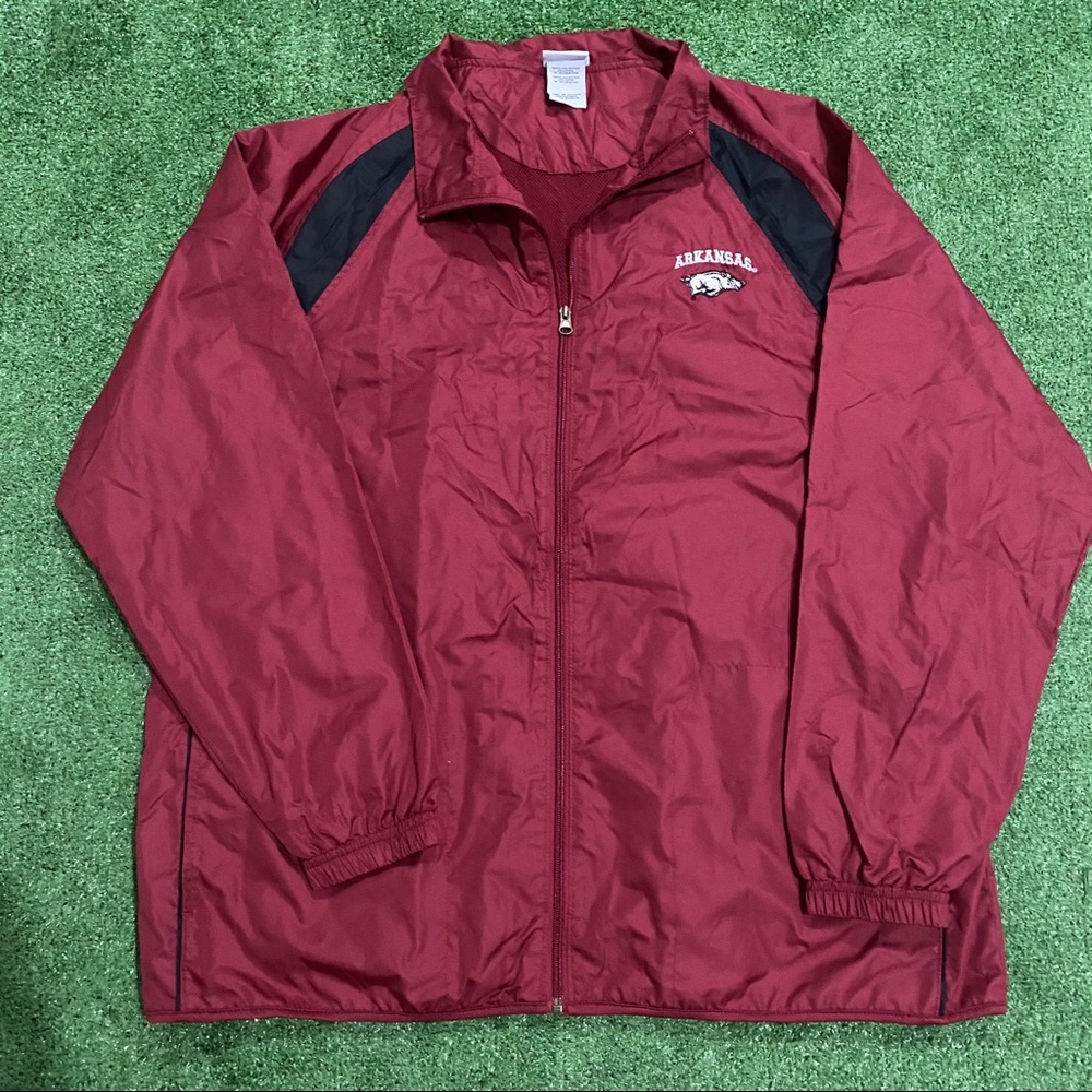 Arkansas Razorbacks Lightweight Team Zip Jacket L